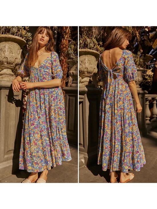 SAYLOR Dresses & Skirts - Saylor Annaleise Floral Maxi Dress